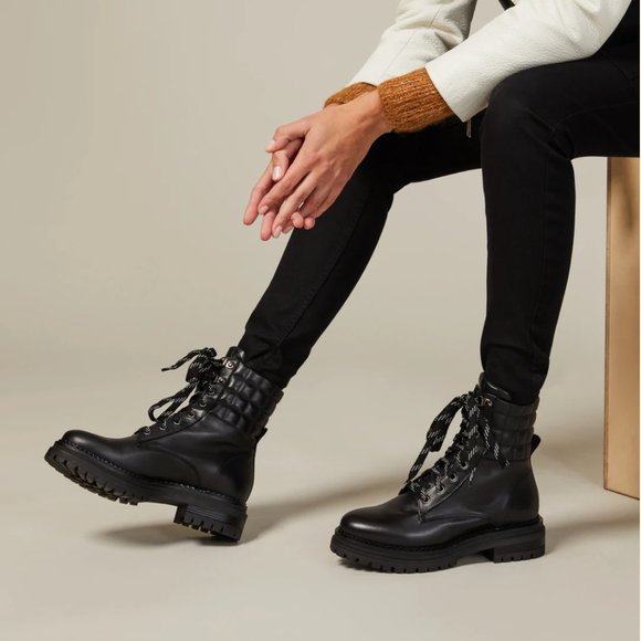 M. Gemi Shoes - NWOB M. Gemi The Gemma Moto Black Combat Boot